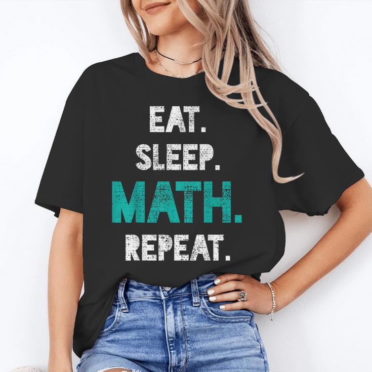 Eat Sleep Math Repeat Math Teacher Men Women Girls Kids Unisex T-Shirt, funny gift Eat Sleep Math Repeat Math Teacher Men Women Girls Kids Unisex T-Shirt, funny gift