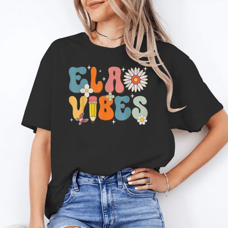 English Teacher Ela Vibes Teacher Kids First Day Of School Unisex T-Shirt, English Teacher Shirts, funny gift