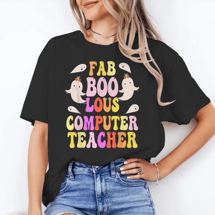 Faboolous COMPUTER TEACHER Costume This Is My Spooky Mom Dad Unisex T-Shirt, funny gift Faboolous COMPUTER TEACHER Costume This Is My Spooky Mom Dad Unisex T-Shirt, funny gift