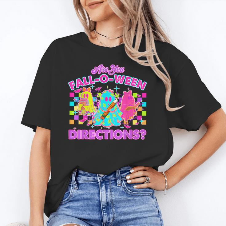 Are You Fall-O-Ween Directions Teacher Ghost Halloween Unisex T-Shirt, funny gift Are You Fall-O-Ween Directions Teacher Ghost Halloween Unisex T-Shirt, funny gift
