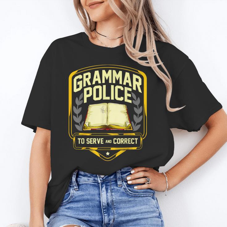 Grammar Police To Serve And Correct English Teacher Unisex T-Shirt, English Teacher Shirts, funny gift Grammar Police To Serve And Correct English Teacher Unisex T-Shirt, English Teacher Shirts, funny gift
