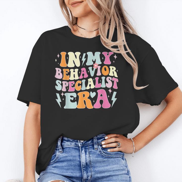 Groovy In My Behavior Specialist Era Behavior Teachers Unisex T-Shirt, funny gift Groovy In My Behavior Specialist Era Behavior Teachers Unisex T-Shirt, funny gift