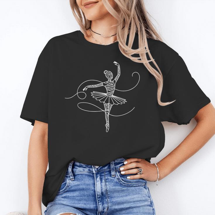 Halloween Ballet Mummy Ballerina Spooky Dance Teacher Women Unisex T-Shirt, funny gift Halloween Ballet Mummy Ballerina Spooky Dance Teacher Women Unisex T-Shirt, funny gift