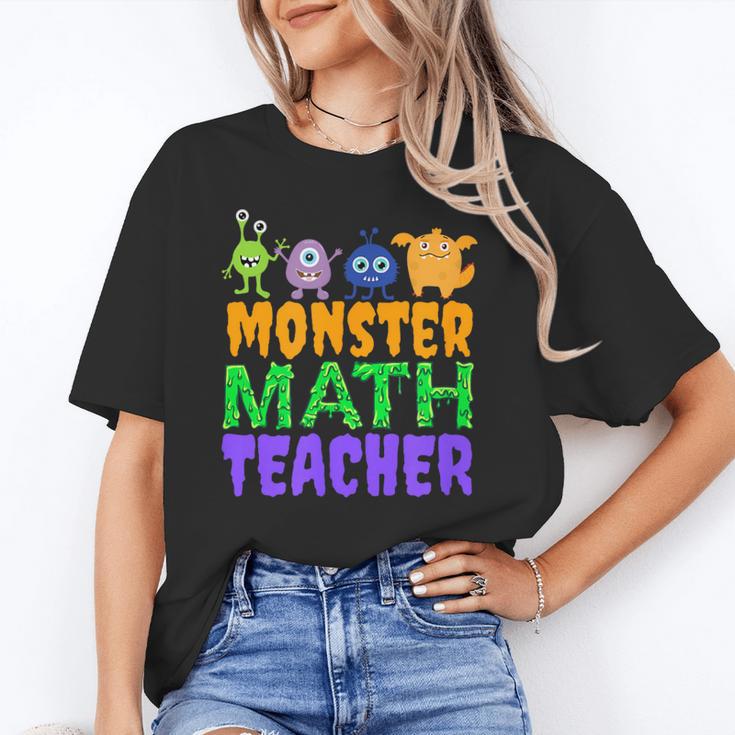 Halloween Monster Math Teacher Men Women Unisex T-Shirt, funny gift Halloween Monster Math Teacher Men Women Unisex T-Shirt, funny gift