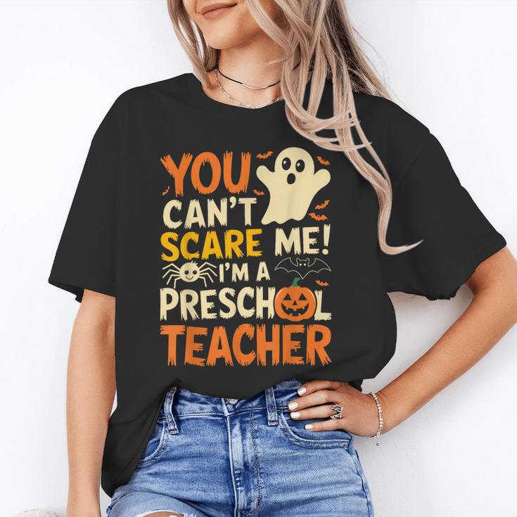 Halloween Preschool Teacher You Can't Scare Me Im A Teacher Unisex T-Shirt, funny gift Halloween Preschool Teacher You Can't Scare Me Im A Teacher Unisex T-Shirt, funny gift