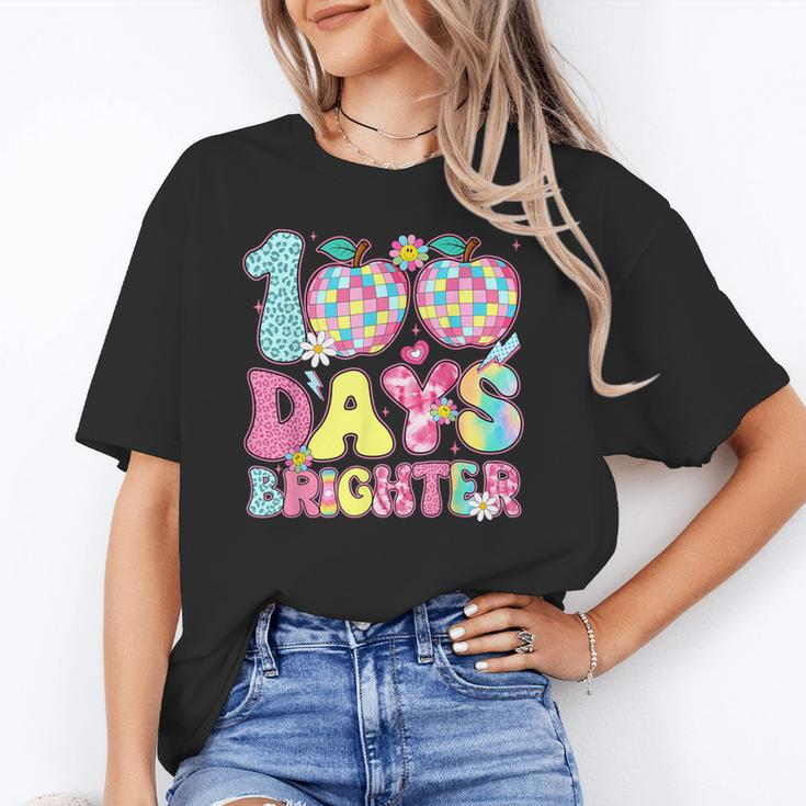 Happy 100th Day Of School 100 Days Brighter Teachers Kids Unisex T-Shirt, funny gift