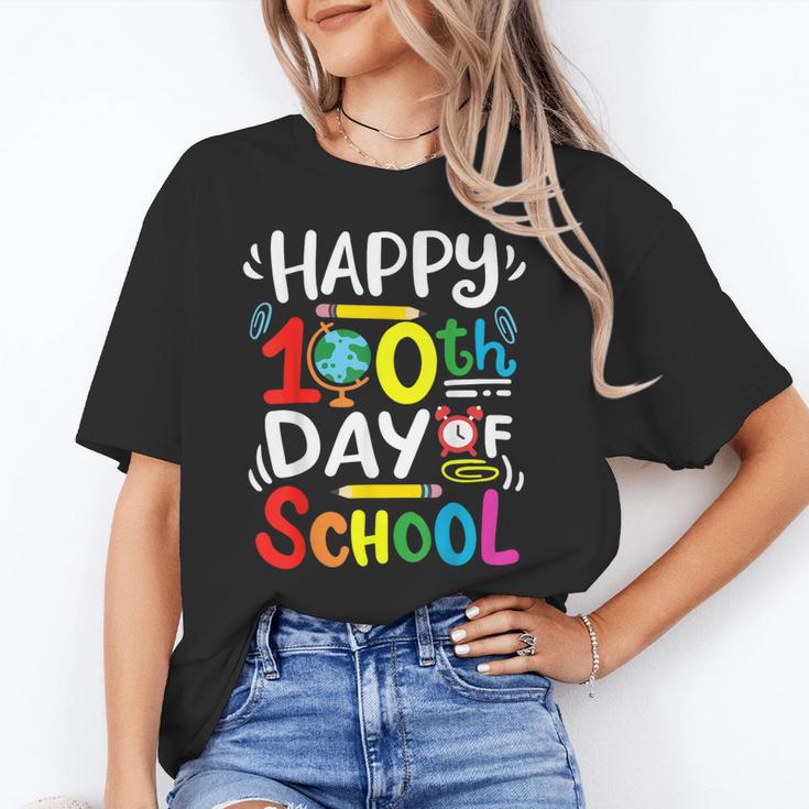 Happy 100th Day Of School 100 Days Of School Teacher Student Unisex T-Shirt, funny gift