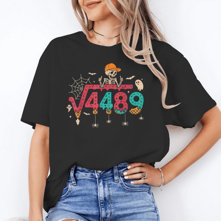 HUGvyn Square Root 4489 Math Teacher 67 Meme Halloween Unisex T-Shirt, funny gift