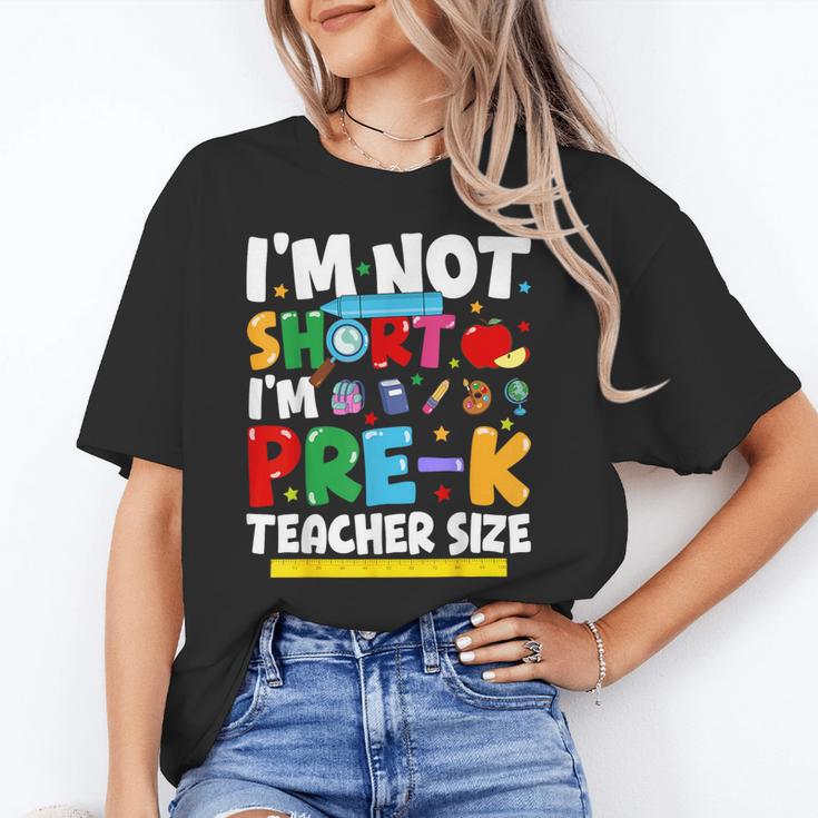I'm Not Short I'm Pre-K Teacher Size Back To School Teacher Unisex T-Shirt, funny gift I'm Not Short I'm Pre-K Teacher Size Back To School Teacher Unisex T-Shirt, funny gift