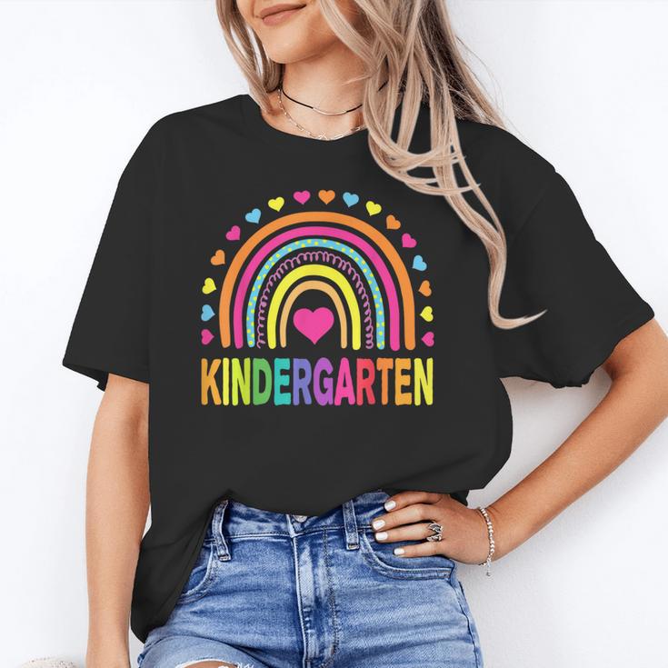 Kindergarten Rainbow Girls Boys Teacher Team Kinder Squad Unisex T-Shirt, funny gift Kindergarten Rainbow Girls Boys Teacher Team Kinder Squad Unisex T-Shirt, funny gift