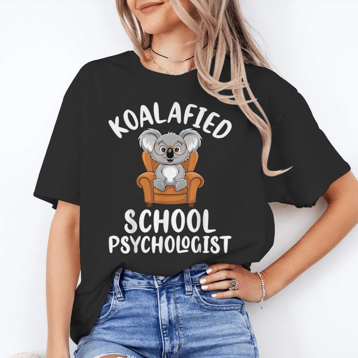 Koalafied School Psychologist Koala Lover Psychology Teacher Unisex T-Shirt, funny gift