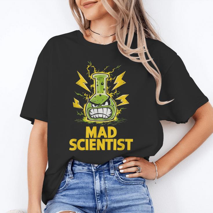 Mad Scientist Kids Youth Adult Science Teacher Chemistry Unisex T-Shirt, Science Teacher Shirts, funny gift