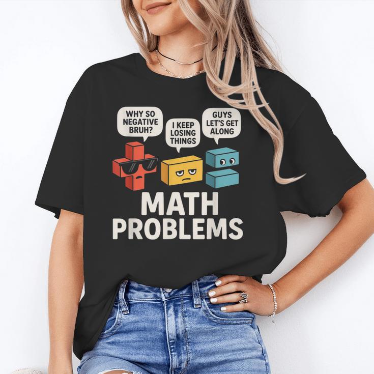 Math Problems Symbols Teacher Back To School Girl Boy Unisex T-Shirt, funny gift