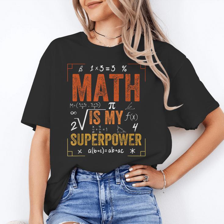 Math Is My Superpower Funny Teacher Unisex T-Shirt, funny gift Math Is My Superpower Funny Teacher Unisex T-Shirt, funny gift