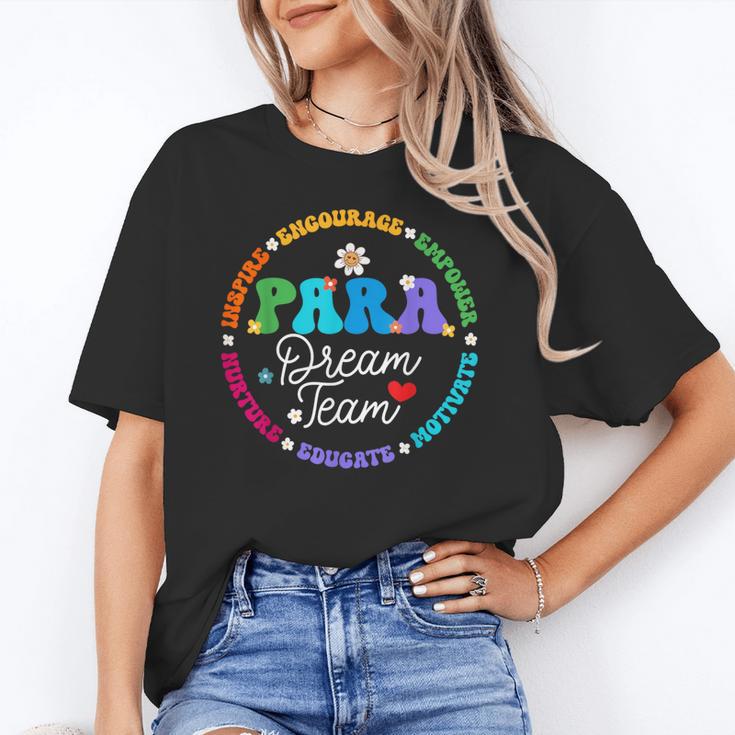 PARA Dream Team Teacher Paraprofessional Paraeducator Unisex T-Shirt, funny gift PARA Dream Team Teacher Paraprofessional Paraeducator Unisex T-Shirt, funny gift