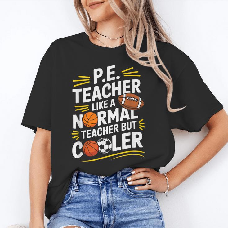 PE Coach PE Teacher Like Normal Teacher But Cooler Unisex T-Shirt, Pe Teacher Shirts, funny gift PE Coach PE Teacher Like Normal Teacher But Cooler Unisex T-Shirt, Pe Teacher Shirts, funny gift