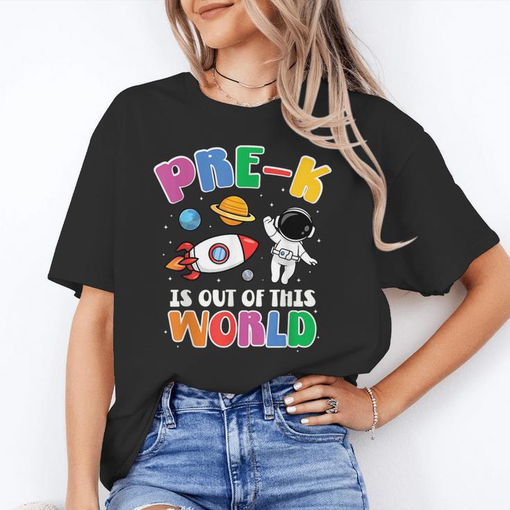 Pre-K Student Teacher Astronaut Space Back To School Unisex T-Shirt, funny gift Pre-K Student Teacher Astronaut Space Back To School Unisex T-Shirt, funny gift