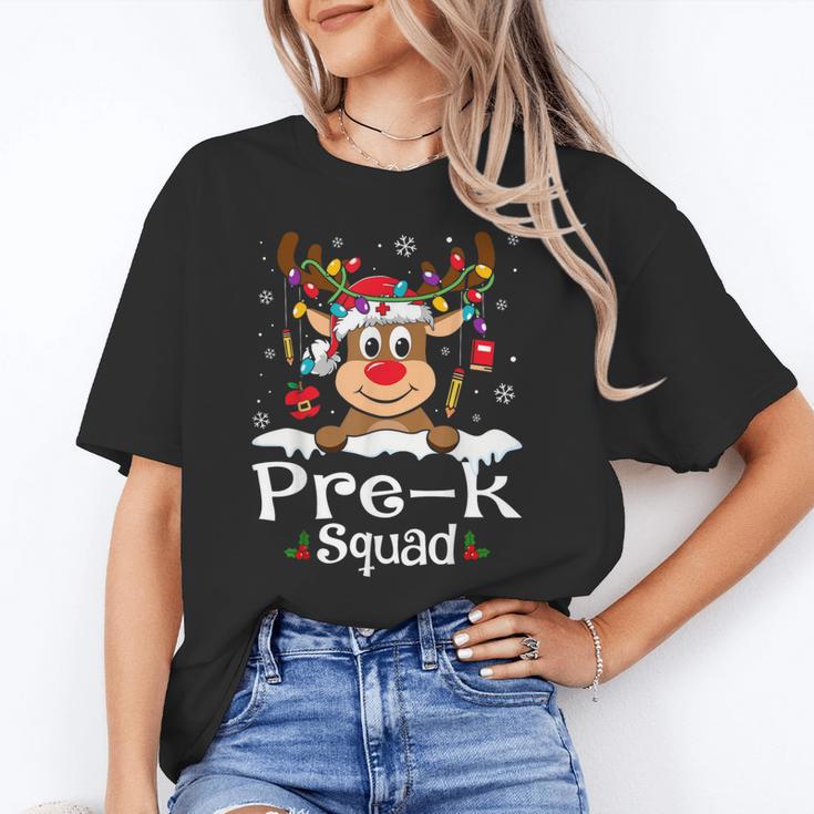 Pre-k Teacher Squad Reindeer Teacher Christmas Unisex T-Shirt, funny gift Pre-k Teacher Squad Reindeer Teacher Christmas Unisex T-Shirt, funny gift