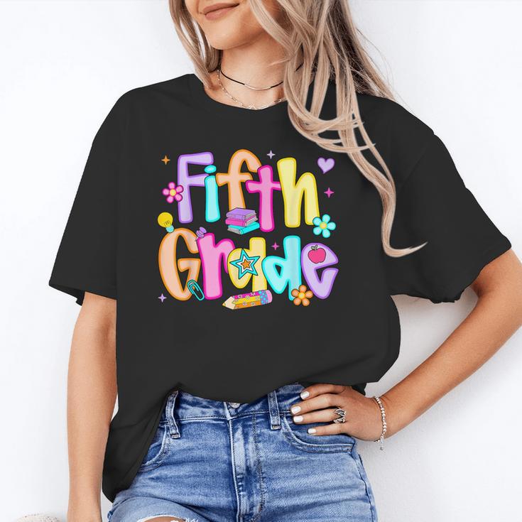 Preppy Fifth Grade Back To School 5th Grade Teacher Girl Boy Unisex T-Shirt, funny gift Preppy Fifth Grade Back To School 5th Grade Teacher Girl Boy Unisex T-Shirt, funny gift