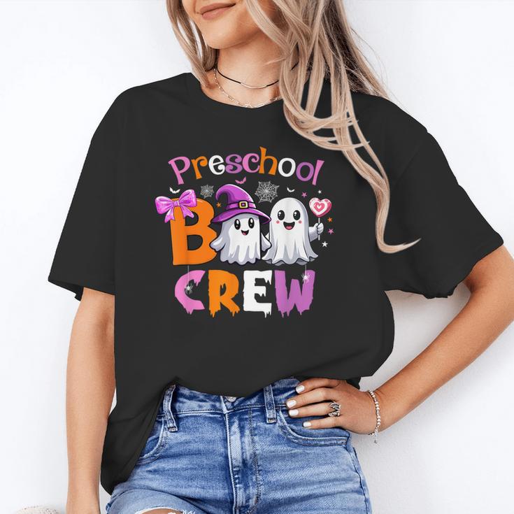 Preschool Boo Crew Preschool Halloween Costume Teacher Kid Unisex T-Shirt, funny gift