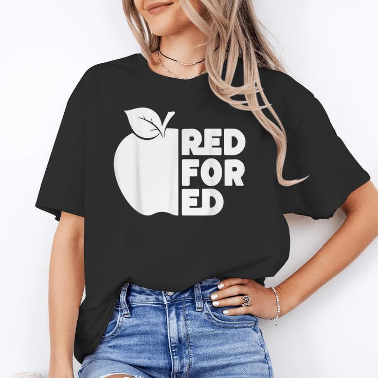Red For Ed Teacher Support Public Education For Men Women Kids Unisex T-Shirt, funny gift Red For Ed Teacher Support Public Education For Men Women Kids Unisex T-Shirt, funny gift