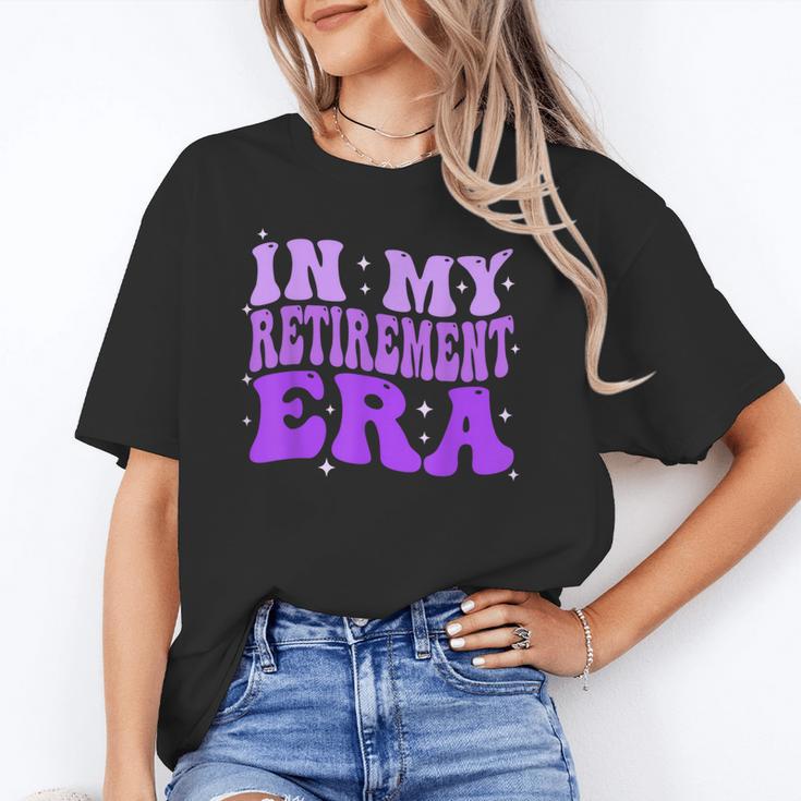 In My Retirement Era Groovy Retired Teacher 2025 Women Unisex T-Shirt, Groovy Teacher Shirts, funny gift In My Retirement Era Groovy Retired Teacher 2025 Women Unisex T-Shirt, Groovy Teacher Shirts, funny gift