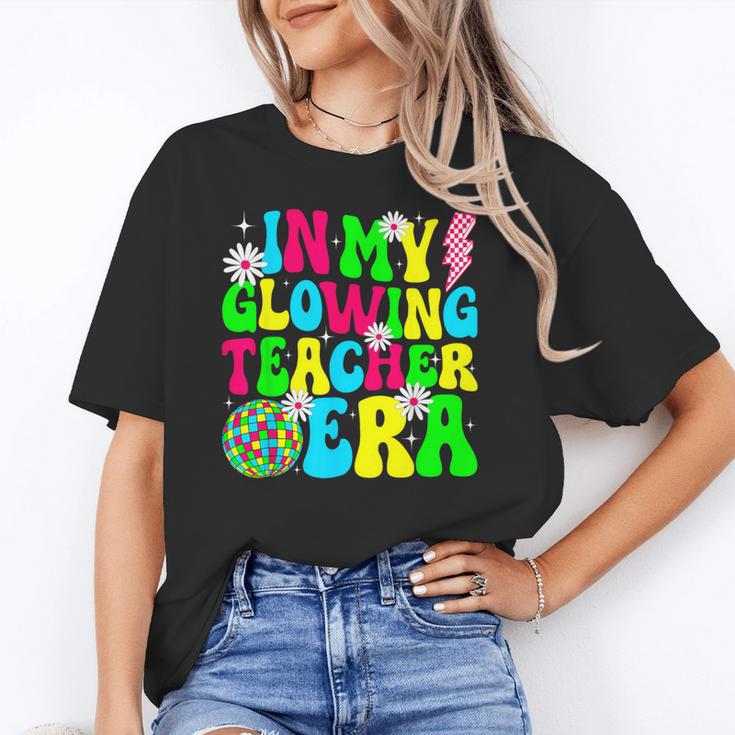 Retro Groovy In My Glowing Teacher Era Happy Teacher's Day Unisex T-Shirt, Groovy Teacher Shirts, funny gift Retro Groovy In My Glowing Teacher Era Happy Teacher's Day Unisex T-Shirt, Groovy Teacher Shirts, funny gift