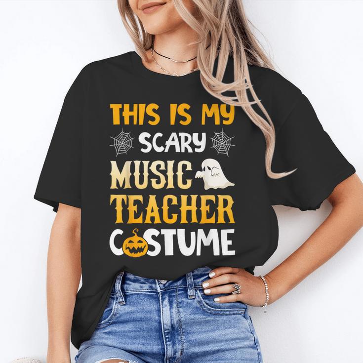 This Is My Scary Music Teacher Halloween Costumes Pajama Unisex T-Shirt, funny gift This Is My Scary Music Teacher Halloween Costumes Pajama Unisex T-Shirt, funny gift