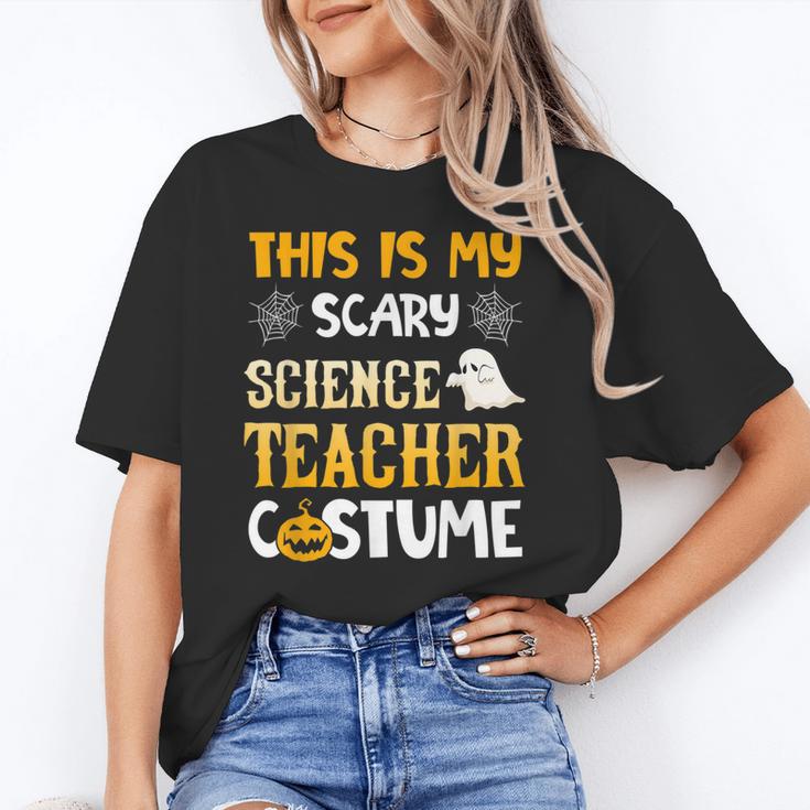 This Is My Scary Science Teacher Halloween Costumes Men Women Kids Unisex T-Shirt, Science Teacher Shirts, funny gift This Is My Scary Science Teacher Halloween Costumes Men Women Kids Unisex T-Shirt, Science Teacher Shirts, funny gift