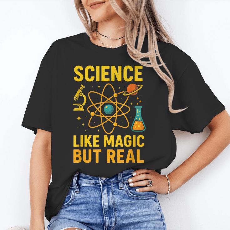 Science Like Magic But Real Nerdy Teacher Unisex T-Shirt, Science Teacher Shirts, funny gift