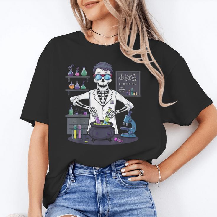 Science Teacher Halloween Skeleton Scientist Chemistry Unisex T-Shirt, Science Teacher Shirts, funny gift Science Teacher Halloween Skeleton Scientist Chemistry Unisex T-Shirt, Science Teacher Shirts, funny gift