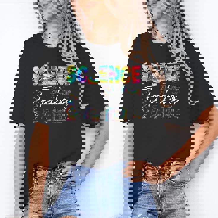 Science Teacher Tie Dye First Day Of School Back To School Men Women Girls Kids Unisex T-Shirt, Science Teacher Shirts, funny gift