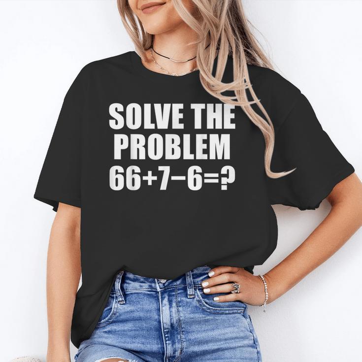 Solve The Problem 67 Meme Six Seven Elementary Math Teacher Unisex T-Shirt, funny gift Solve The Problem 67 Meme Six Seven Elementary Math Teacher Unisex T-Shirt, funny gift