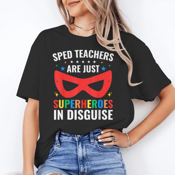SPED Teacher Are Just Superheroes Disguise Special Education Unisex T-Shirt, funny gift SPED Teacher Are Just Superheroes Disguise Special Education Unisex T-Shirt, funny gift