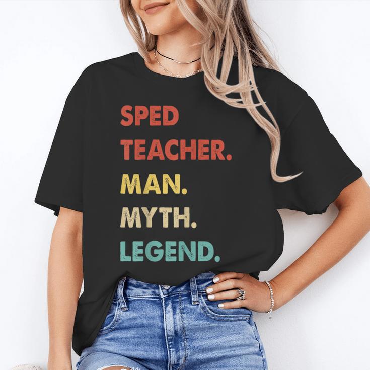 Sped Teacher Man Myth Legend Unisex T-Shirt, funny gift Sped Teacher Man Myth Legend Unisex T-Shirt, funny gift
