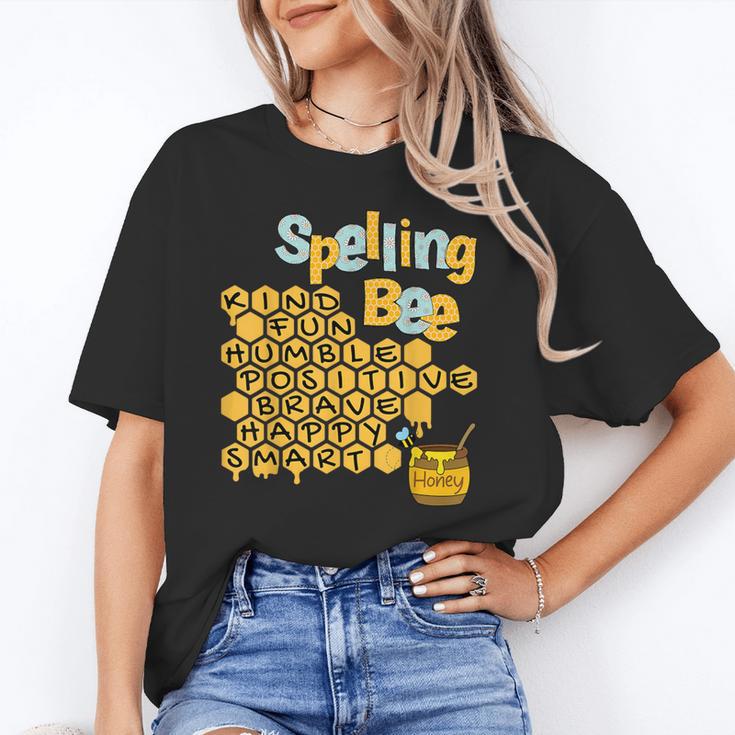 Spelling Bee Kind Positive Kindness Women Teacher Unisex T-Shirt, funny gift