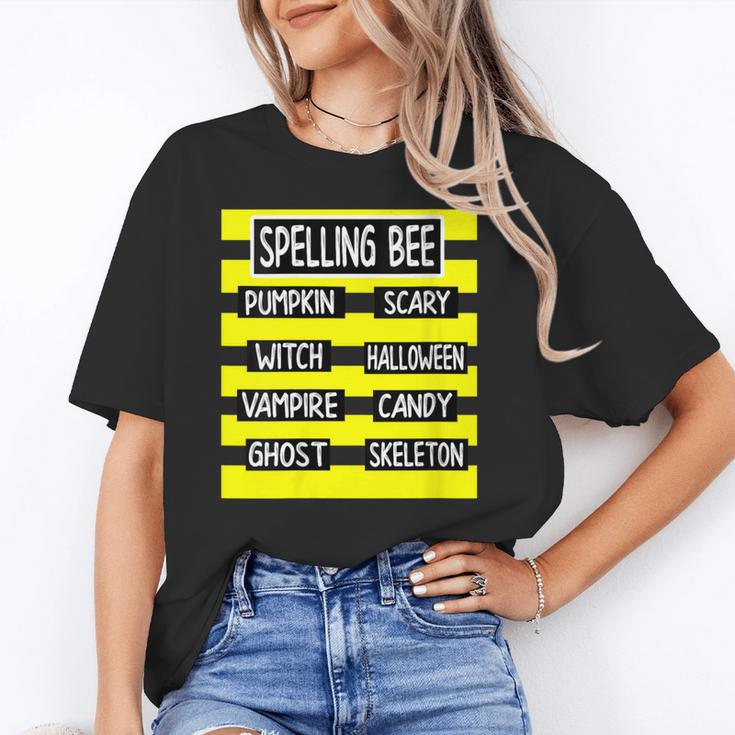 Spelling Bee Pun Halloween Costume For Teachers Unisex T-Shirt, funny gift