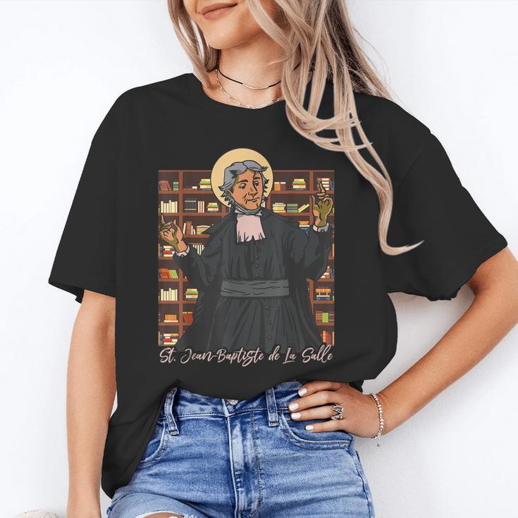 St Jean Baptiste De La Salle Patron Saint Education Teachers Unisex T-Shirt, funny gift St Jean Baptiste De La Salle Patron Saint Education Teachers Unisex T-Shirt, funny gift