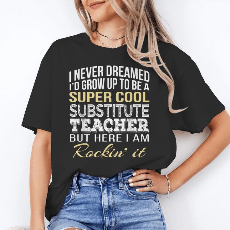 Substitute Teacher T Shirt School Tee Unisex T-Shirt, funny gift Substitute Teacher T Shirt School Tee Unisex T-Shirt, funny gift