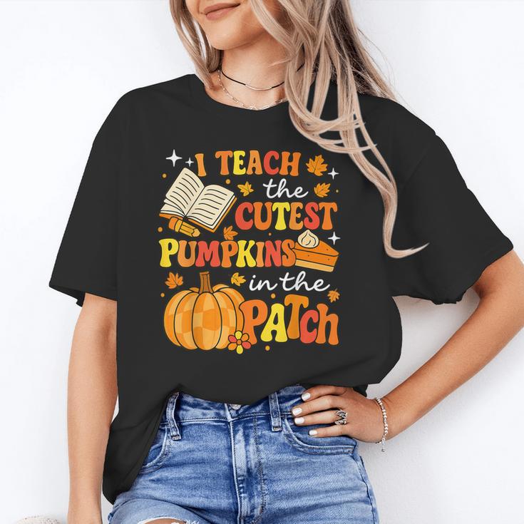I Teach The Coolest Pumpkins In The Patch Teacher Halloween Unisex T-Shirt, funny gift I Teach The Coolest Pumpkins In The Patch Teacher Halloween Unisex T-Shirt, funny gift