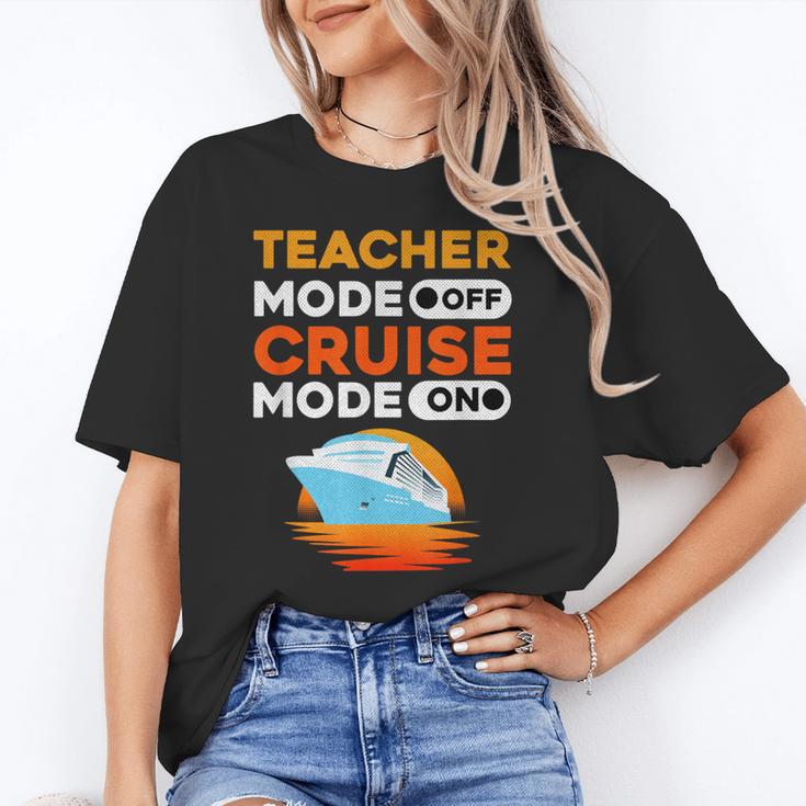 Teacher Cruise Shirt Cruise Mode Men Women Unisex T-Shirt, funny gift