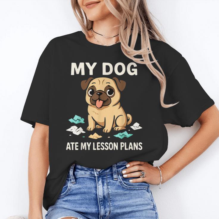 Teacher My Dog Ate My Lesson Plans School Staff Unisex T-Shirt, funny gift Teacher My Dog Ate My Lesson Plans School Staff Unisex T-Shirt, funny gift