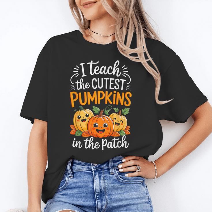 Teacher Halloween Pre-K Teacher Kindergarten Cutest Pumpkins Unisex T-Shirt, funny gift Teacher Halloween Pre-K Teacher Kindergarten Cutest Pumpkins Unisex T-Shirt, funny gift