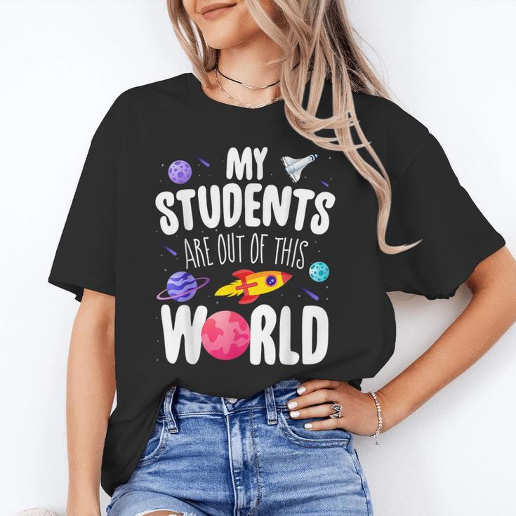 Teacher Tee My Students Are Out Of This World Space Unisex T-Shirt, funny gift Teacher Tee My Students Are Out Of This World Space Unisex T-Shirt, funny gift
