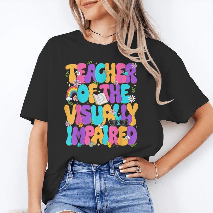 Teacher Of The Visually Impaired Blindness Awareness Unisex T-Shirt, funny gift Teacher Of The Visually Impaired Blindness Awareness Unisex T-Shirt, funny gift