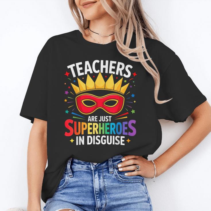 Teachers Are Just Superheroes In Disguise Fun Back To School Unisex T-Shirt, funny gift Teachers Are Just Superheroes In Disguise Fun Back To School Unisex T-Shirt, funny gift