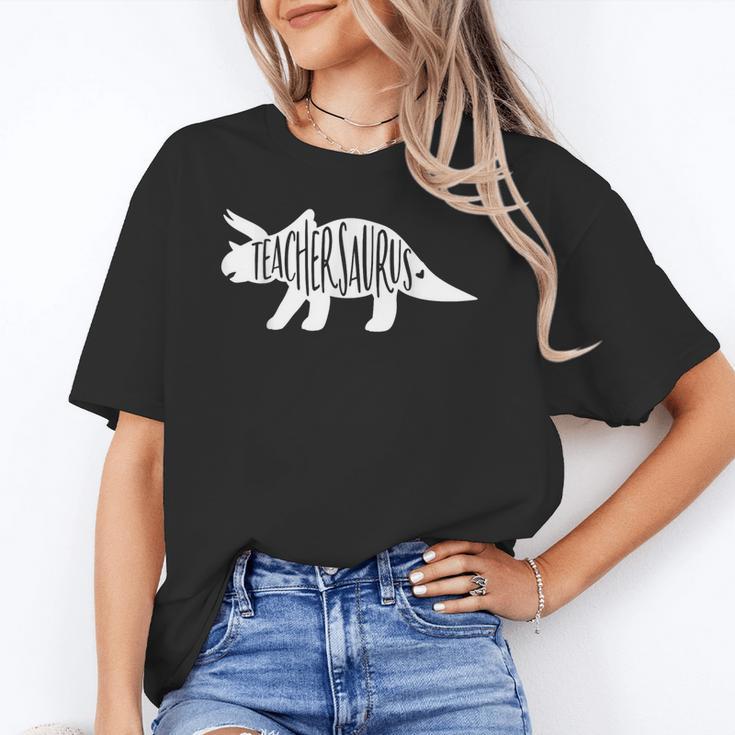 Teachersaurus Like A Normal Teacher Awesome Dinosaur Teacher Men Women Girls Kids Unisex T-Shirt, funny gift