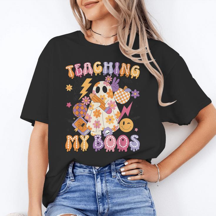 Teaching My Boos Ghost Halloween Costumes Teacher Men Women Unisex T-Shirt, funny gift Teaching My Boos Ghost Halloween Costumes Teacher Men Women Unisex T-Shirt, funny gift