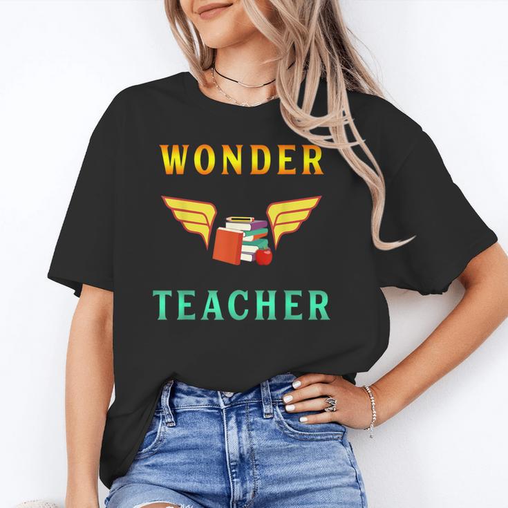 Wonder Teacher Instructor Professor Proud Literature Men Women Girls Kids T-Shirt Unisex T-Shirt, funny gift Wonder Teacher Instructor Professor Proud Literature Men Women Girls Kids T-Shirt Unisex T-Shirt, funny gift