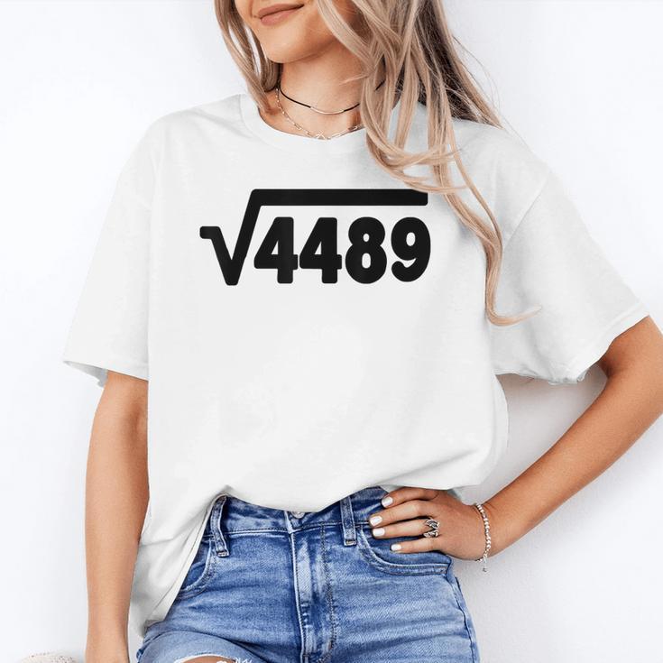 67 Meme Square Root 4489 Six Seven Slang Math Teacher Unisex T-Shirt, funny gift 67 Meme Square Root 4489 Six Seven Slang Math Teacher Unisex T-Shirt, funny gift